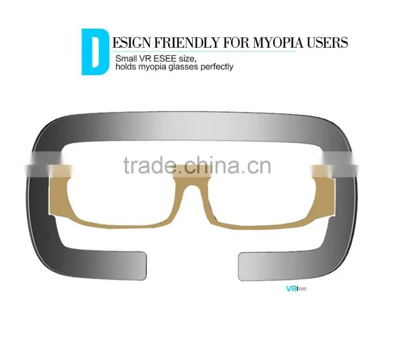 Newest 3D VR Video Glasses For Mobile Phone