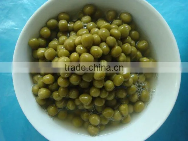 canned green peas