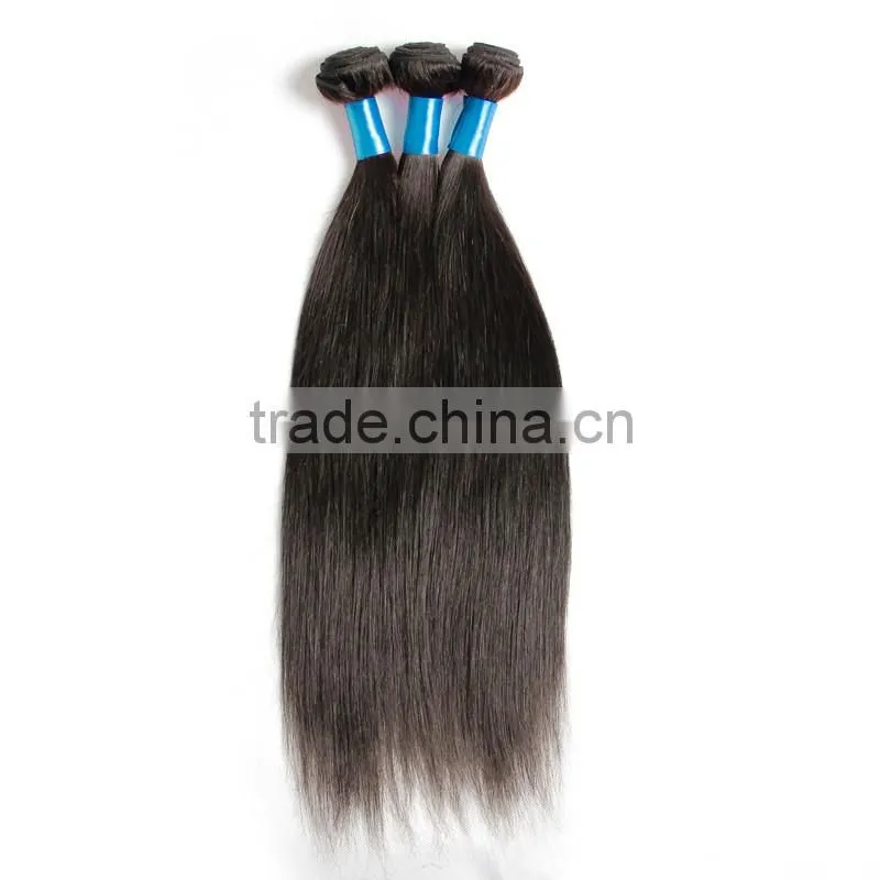 Alibaba Cheap Raw Peru Human Hair Extension, Remy Straight Human Hair Weaving, Strong Double Drawn Weft