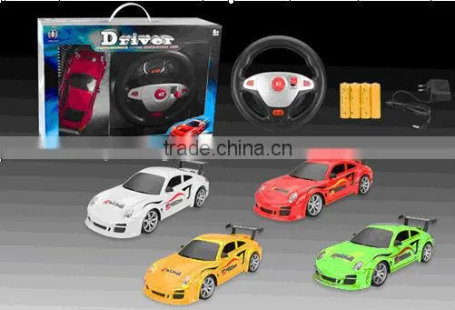hot selling 1:16 4CH RC Gravity sensing steering wheel ride Car