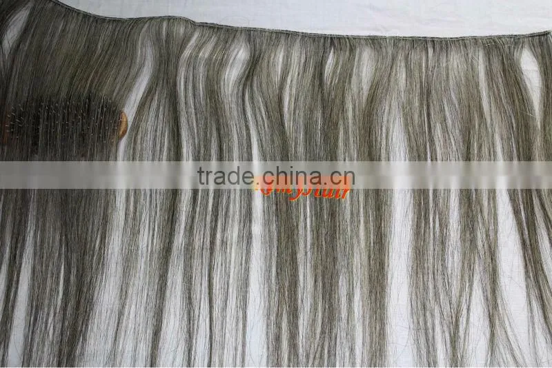 unprocessed virgin grey hair 100% grey human braid premature grey hair expression braiding hair