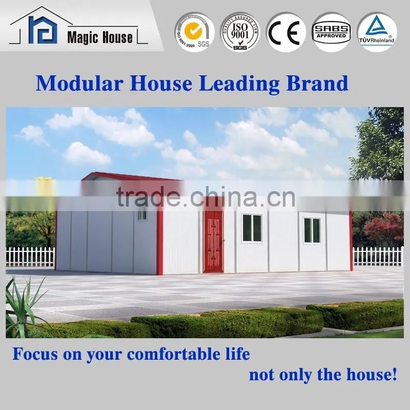 Easy assembly green house prefabricated mobile home house