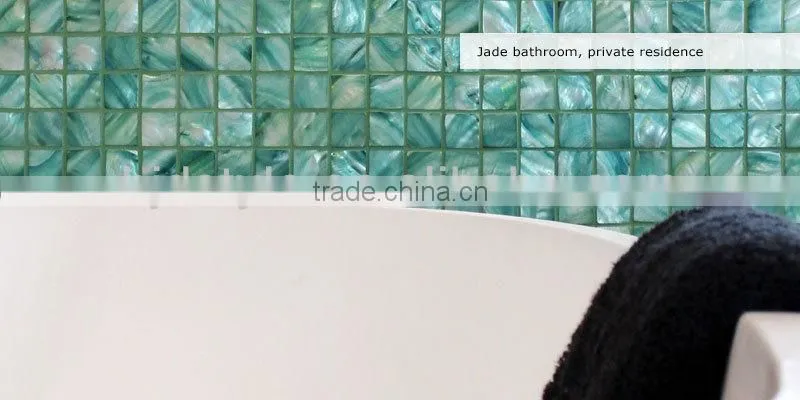 elegant blue color mother of pearl Mosaic