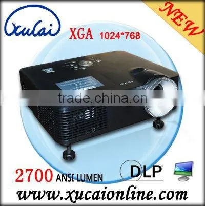 2700 lumens DLP Projector XGA with 2600:1 dlp 3d ready Projector XC-DX220