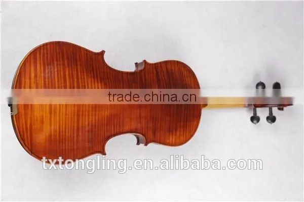 TL010 Good Price Unvarnished Tongling Flamed Handmade Viola Brand