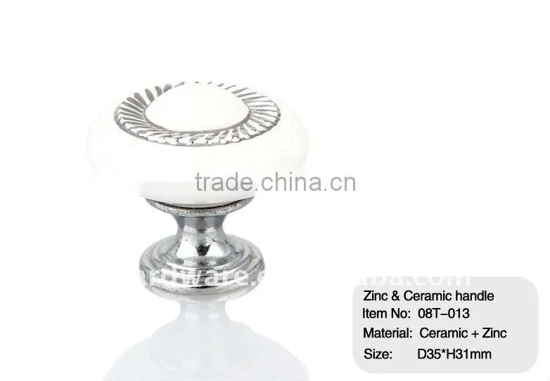 Modern ceramic furniture knobs and handles