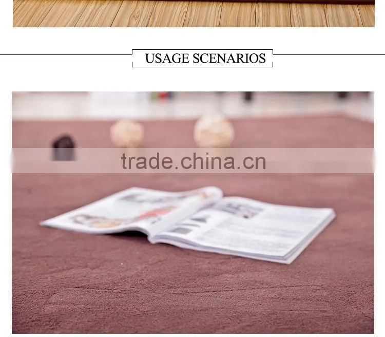 130cm*190cm large size coral fleece rectangle rugs of high water absorbent