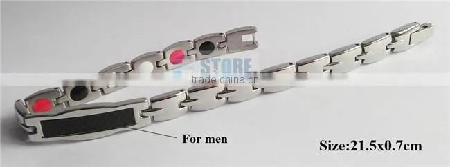 Megnetic Bracelets for Men Power Balance Bracelet Pure Energy Ion Bracelet