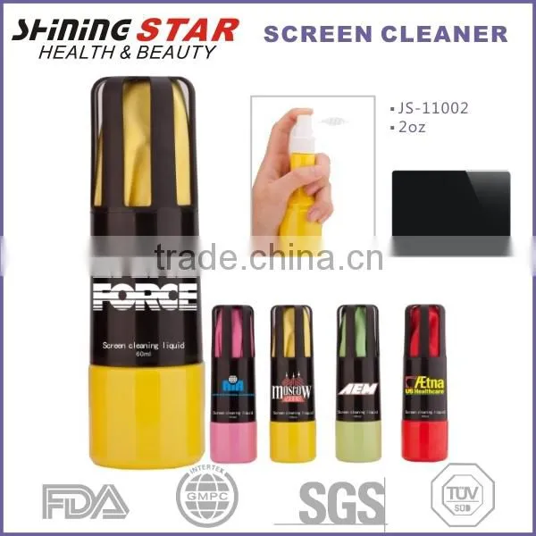 2015 LED screen cleaner with wipe for promotion made in china