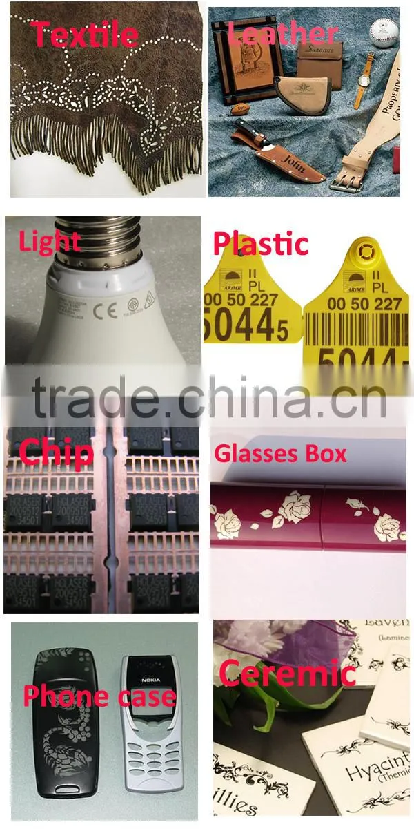 Huahai laser 20W fiber laser marking machine for metal on promotion