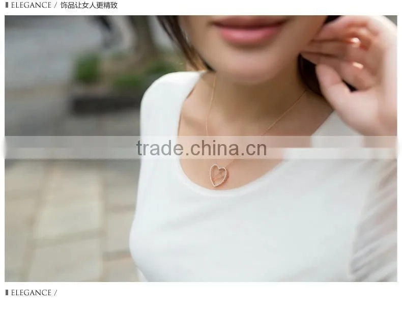 silver heart necklace