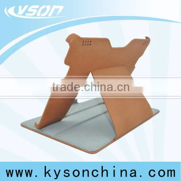 Brown Heat formed Leather Case for Kindle Fire HDX 8.9", 8.9" leather tablet case