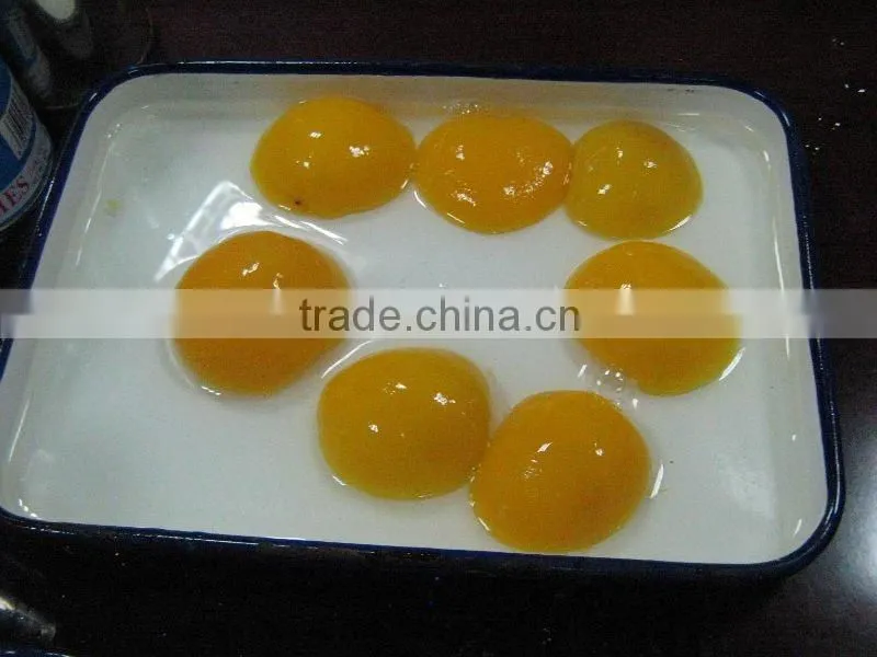 canned yellow peach
