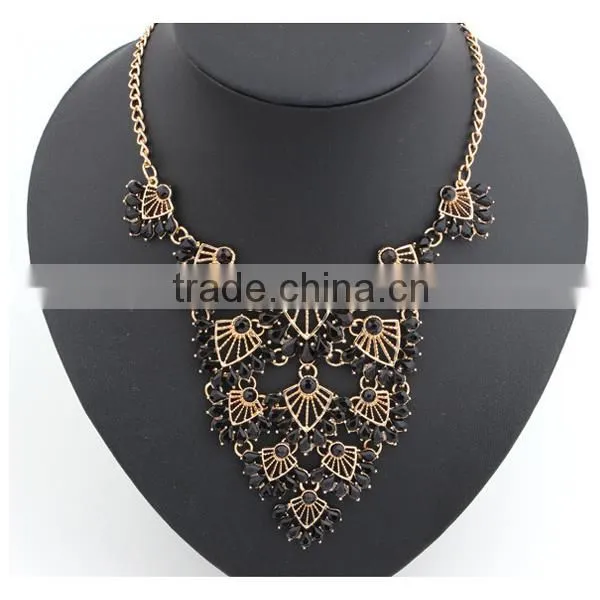 2015 Hot selling products statement necklace luxury