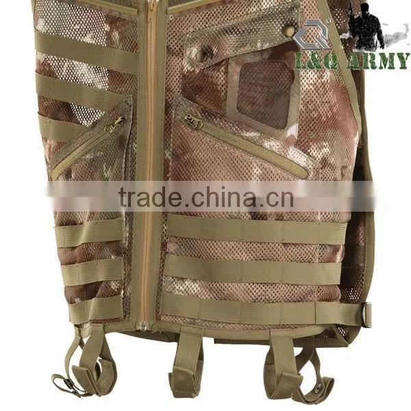 Tactical Vest Pods Pack Paintball Vest for Outdoor Battle