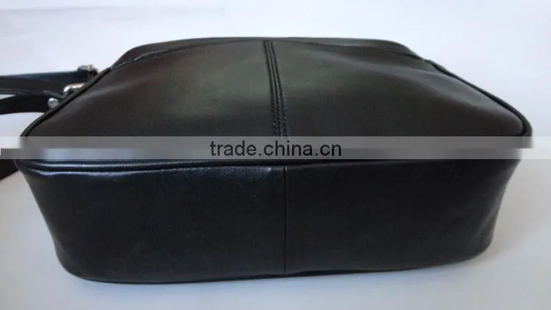 Black Genuine Leather shoulder bag