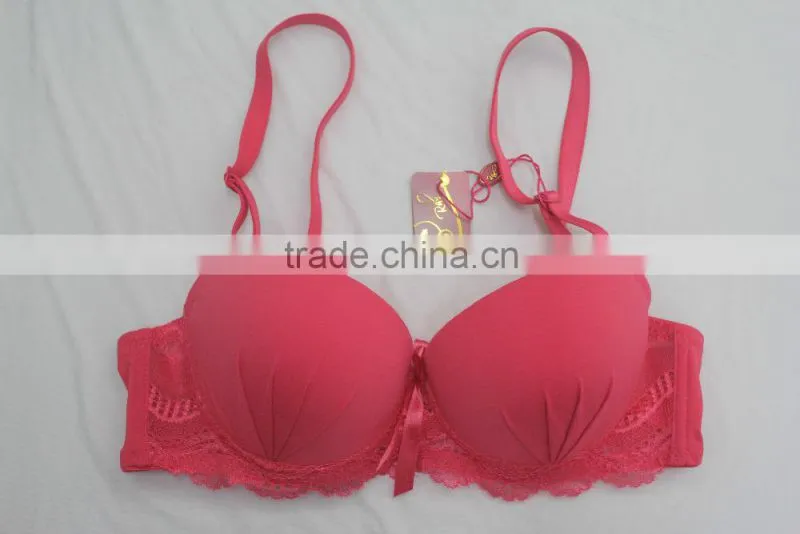 Soft Bra Lace Design Fancy Lady Breast Lift Bra