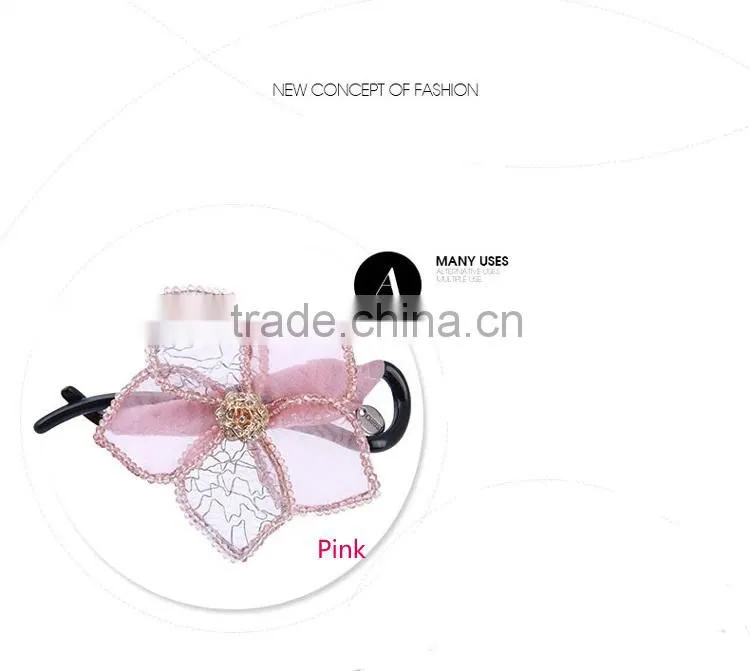 2015 the first half year new fashion handmade hair clips