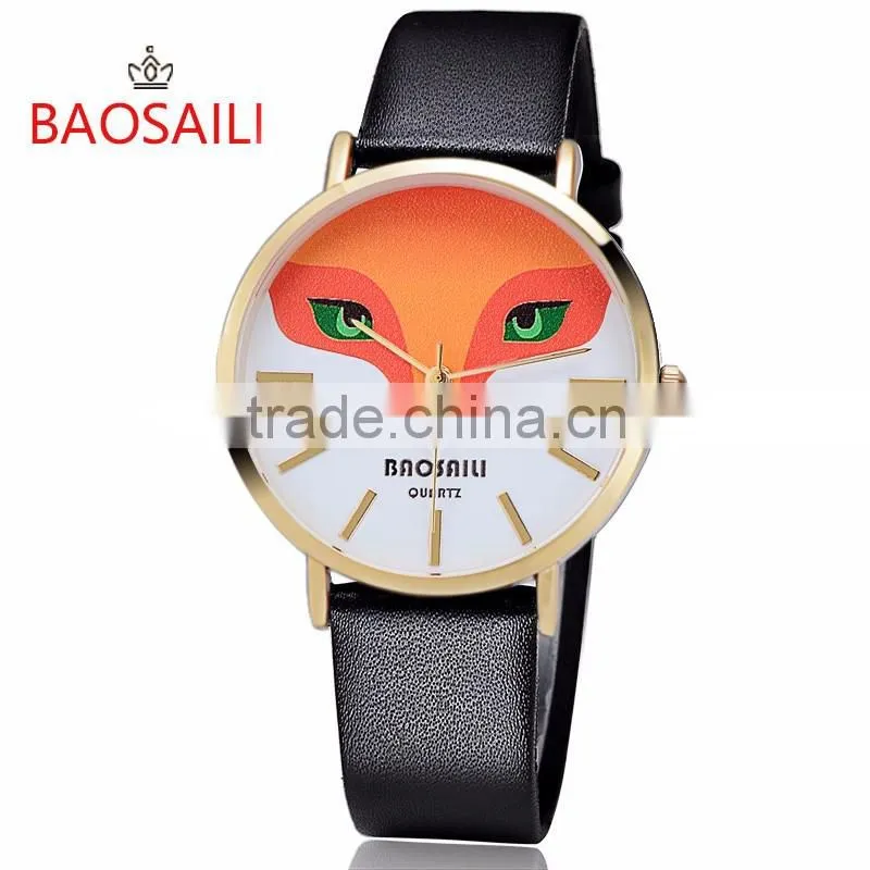 Customized Animal Image Family Photo Modern Lady Watch Brand relogio personalizado