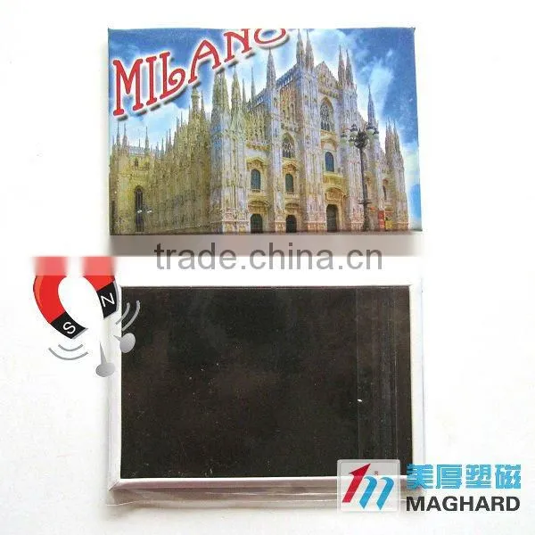 Tourist souvenirs MILANO Church of Duomo Fridge Iron Magnet