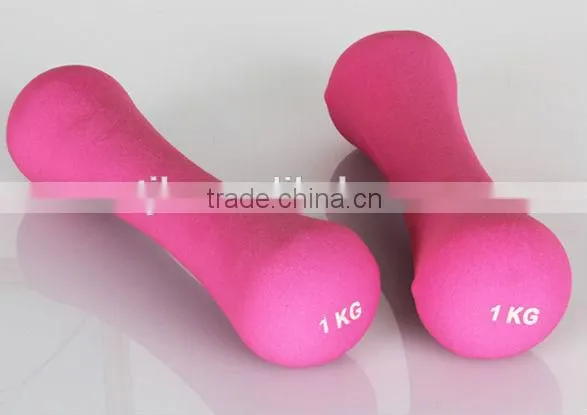 Wholesale colorful vinyl dumbells
