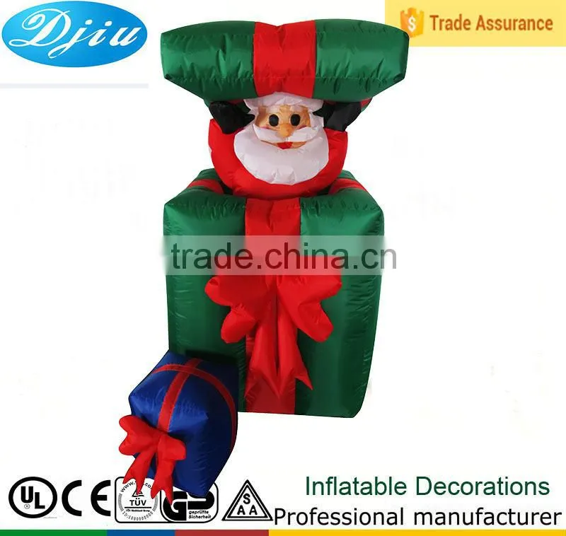 DJ-149 2015 hot Xmas gift present patio inflatable decoration