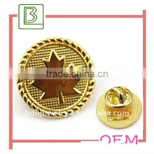 Custom enamel zinc alloy badge