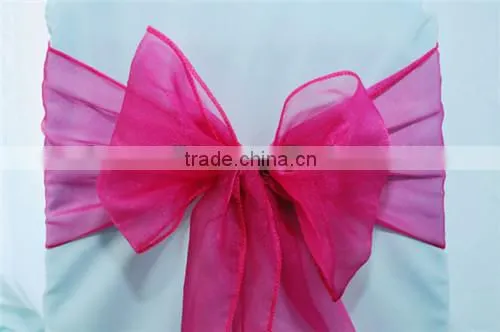 2014 New Design Organza Chair Sash