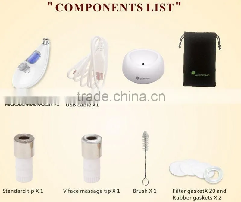 NEW Multifunctional Facial Blackhead Extraction Skin Whitening Beauty Microdermabrasion Handheld Machine