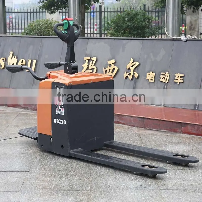 CE approved 2T Electric Pallet Jack CBD20 at factory price offer