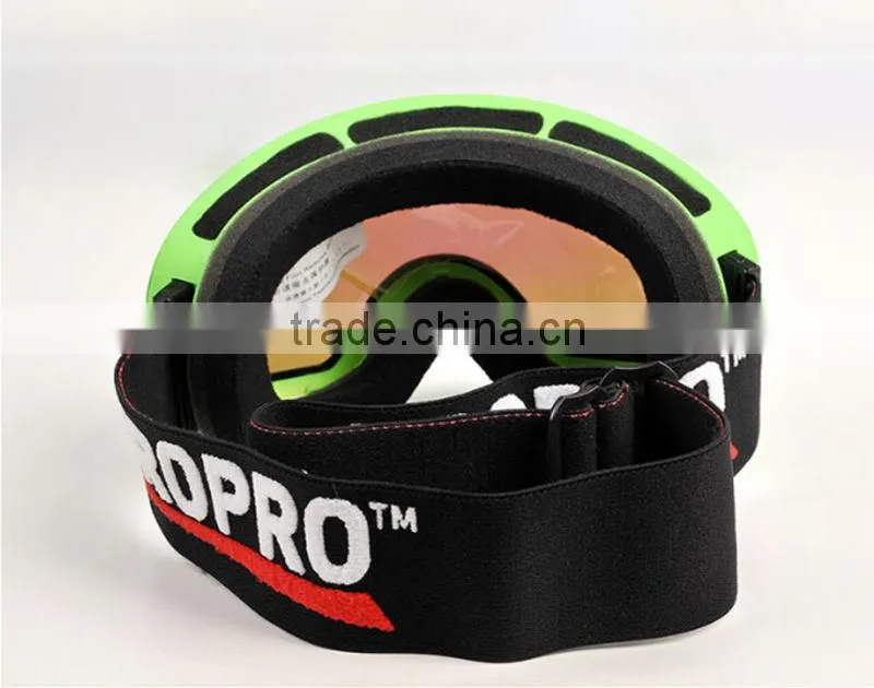 Detachable Lens Ski/Snowboarding Goggles Double Lens Anti-fog Snow Goggles