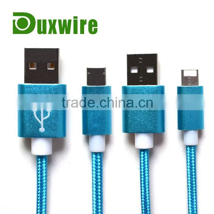 Quick charge usb micro data cable for android mobile phone