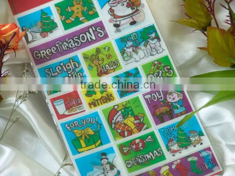 2013 Lovely 3D Printed Stickers
