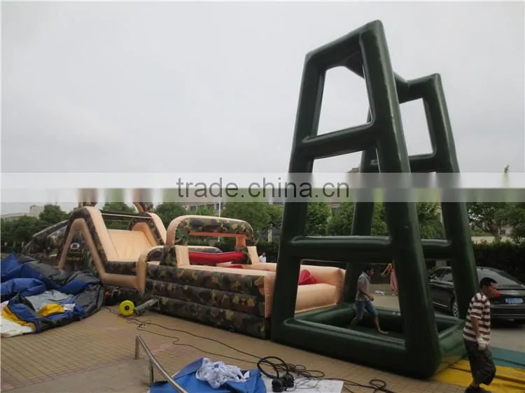 Lanqu adult inflatable obstacle courses for sale
