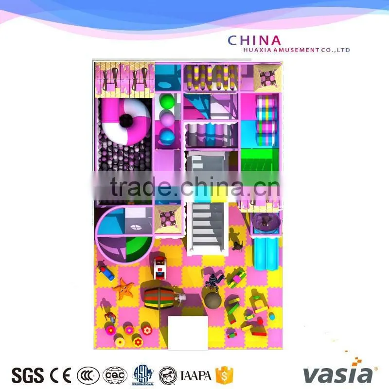 design kids indoor soft play game equipment for sale/Children amusement play naughty castle indoor