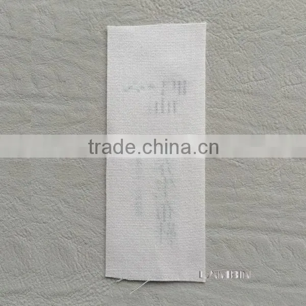 Custom cotton tape printed label for shoes