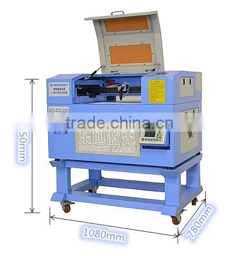 600*400mm wedding card Co2 laser cut machine for small business