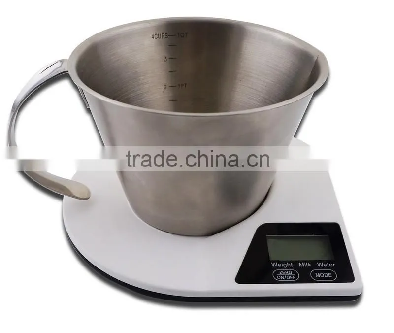 Kitchen scale 1L Volame 5KG max capacity