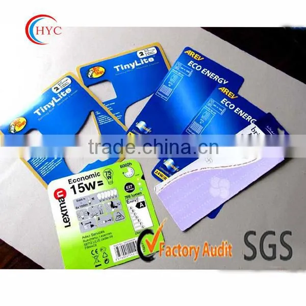 high quality custom printed glossy lamination paper cards