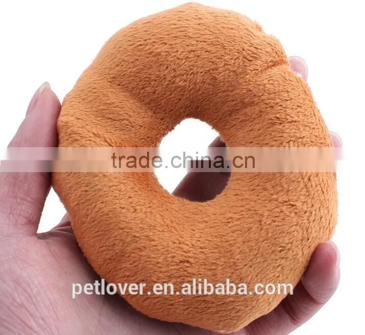 Donut shape cute puppy Chew Toy