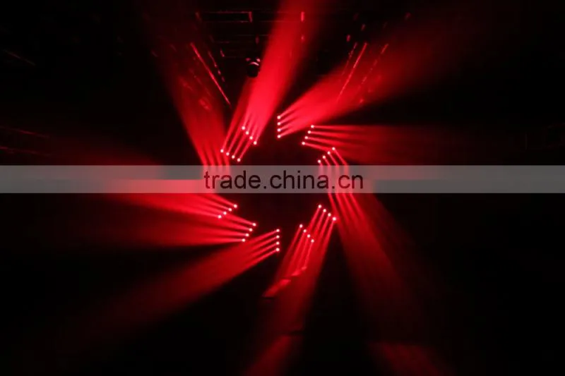 DMX 18pcs x Tri-RGB IP66 Outdoor Flood LED Garden Light
