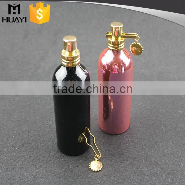100ml UV Coating Perfume aluminium bottle for body spray