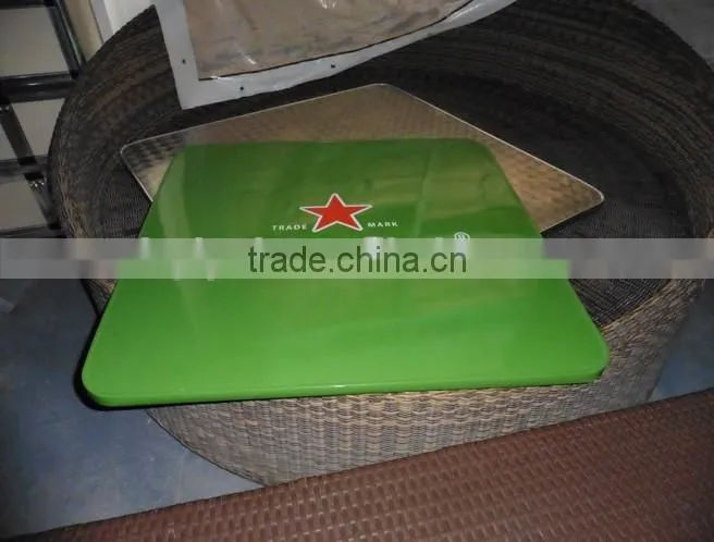 new design promotion steel cafe table for sale YT8A