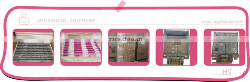 Custom Round Makeup Empty Blush Container With Mirror
