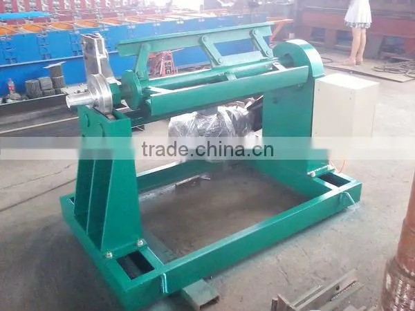 metal sheet uncoiler machine