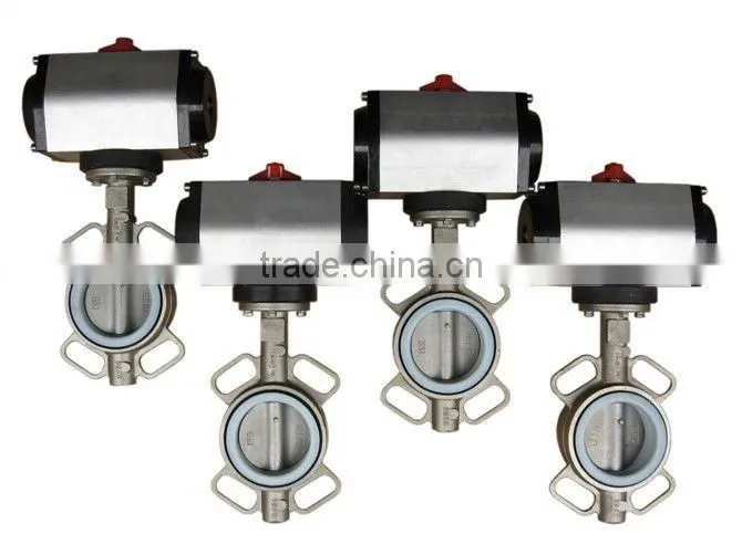 Electric Motor Butterfly Valve With Actuator