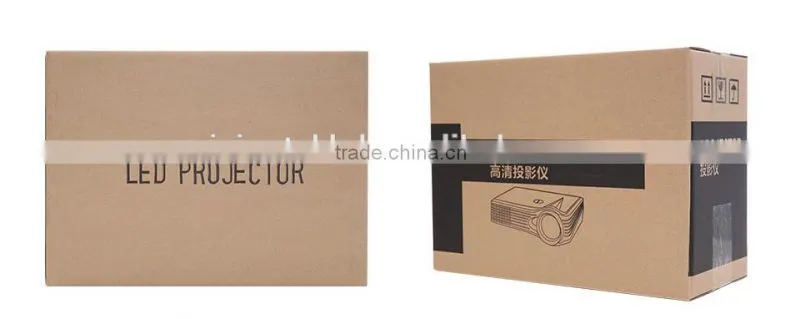 Portable DLP LED Projector Support 1080P HDMI Projectors