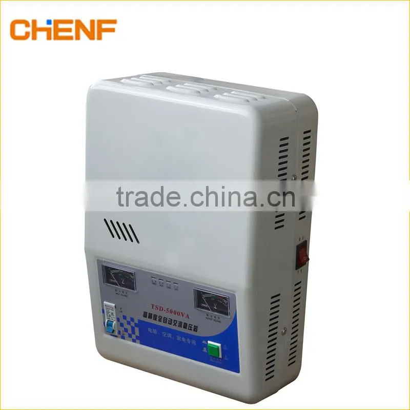 TSD-5000VA Automatic voltage regulator stabilizerfor 220v/5000w home computer with CE certification