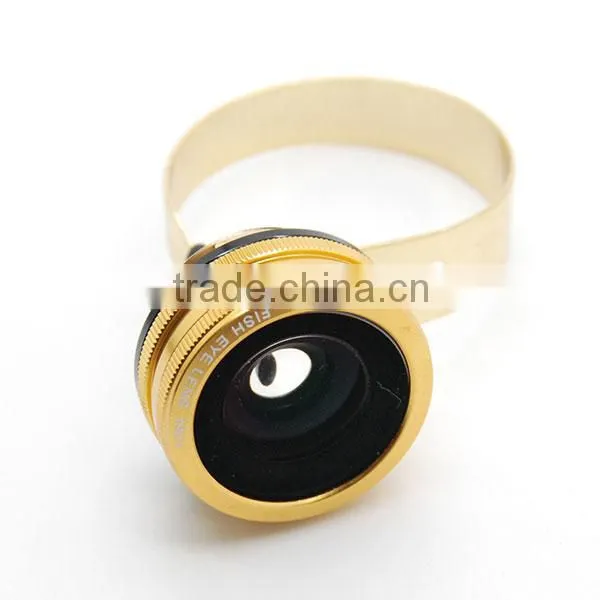 Universal 3in1 Clip-On Fish Eye Lens Wide Angle Macro Mobile Phone Lens For iPhone