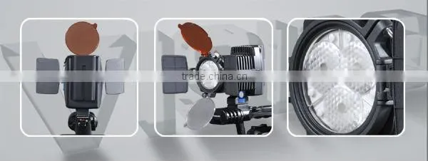 photographic LED light for video camera